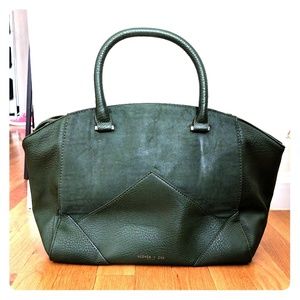 Olivia + Joy Green Faux-Leather Purse